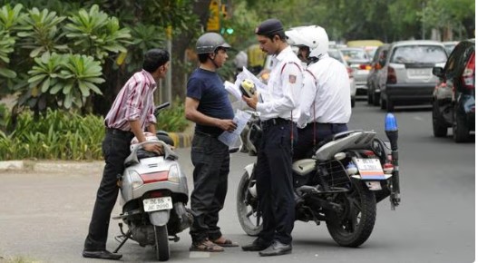 Challan havoc in Delhi