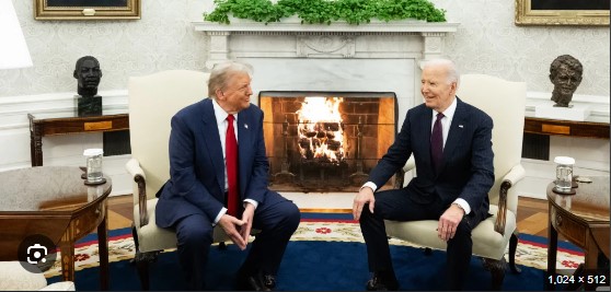 Trump and Biden exchanged 29 seconds of respect at the White House